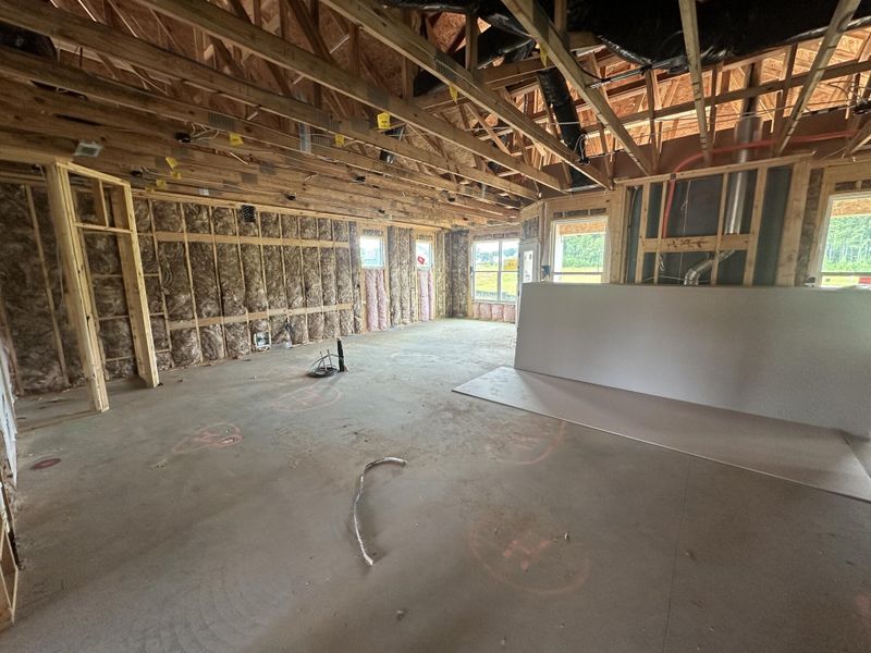 In-progress construction of a new home in The Enclave at Laurelbrook, Sherrills Ford, NC (Image 5).