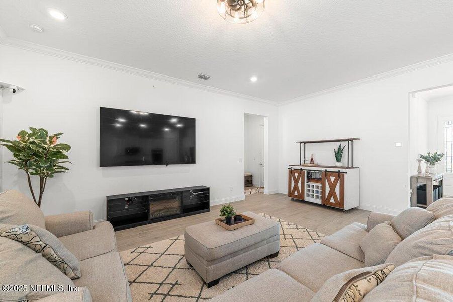 Furnished interior view inside a new home in , St. Augustine (Image 23). Furnished interior view inside a new home in , St. Augustine (Image 23).