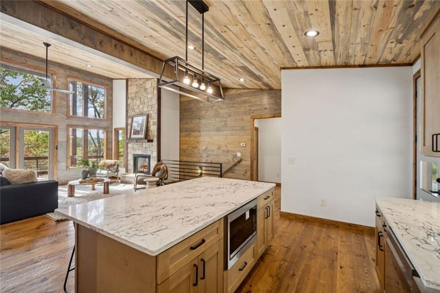 Furnished interior view inside a new home in , Mineral Bluff (Image 7).