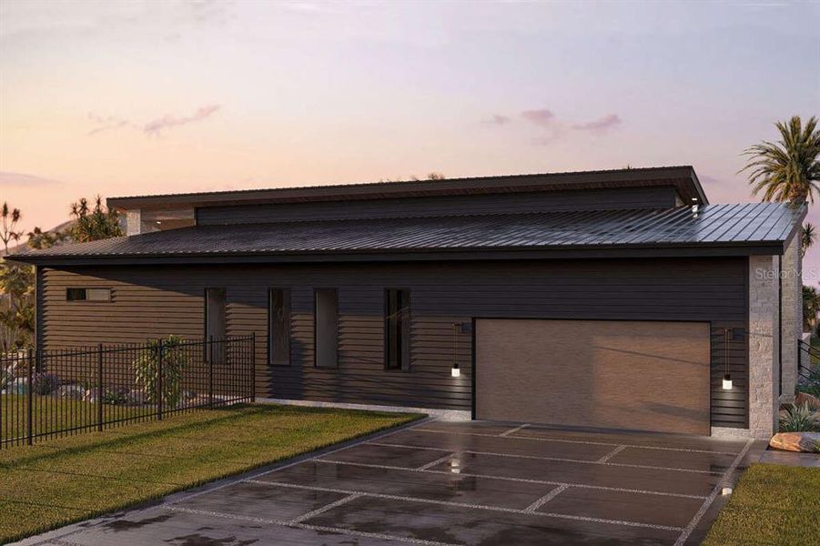 Front exterior of a new home in , Tampa, FL, highlighting curb appeal (Image 17). Front exterior of a new home in , Tampa, FL, highlighting curb appeal (Image 17).