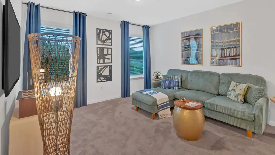 Furnished interior view inside a new home in Johnson Farms, Greeneville (Image 32).