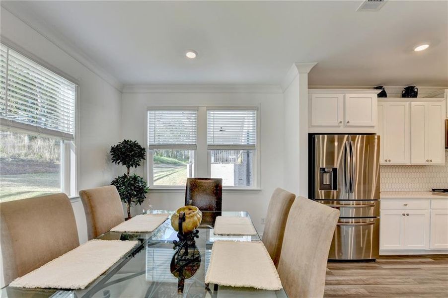 Furnished interior view inside a new home in Bailey Fence, Dacula (Image 13).