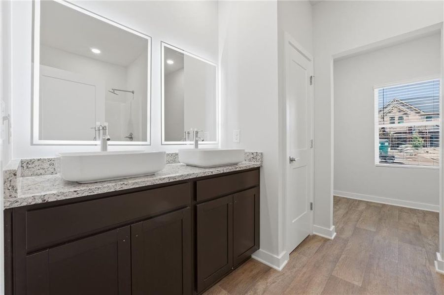 Furnished interior view inside a new home in Fern Dale, Fairburn (Image 10).