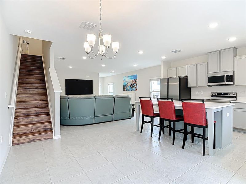 Furnished interior view inside a new home in , Lakeland (Image 10).