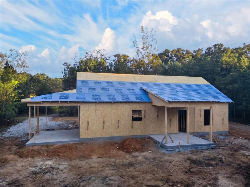 In-progress construction of a new home in , Taylorsville, GA (Image 30).