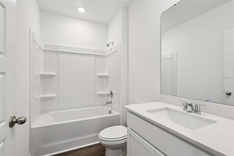 Furnished interior view inside a new home in Hamilton Bluff, Haines City (Image 10).