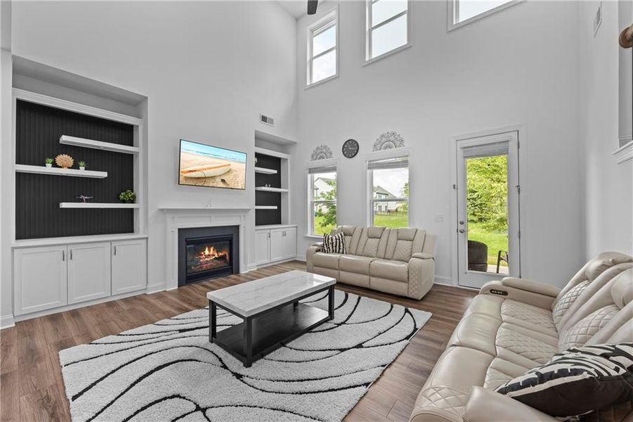 Furnished interior view inside a new home in , Duluth (Image 14). Furnished interior view inside a new home in , Duluth (Image 14).