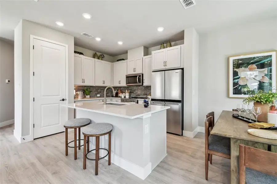Furnished interior view inside a new home in North River Ranch – Townhomes, Parrish (Image 20).