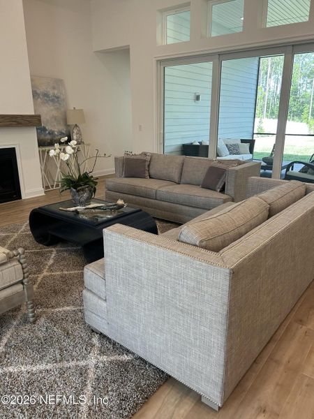 Furnished interior view inside a new home in SilverLeaf, St. Augustine (Image 6). Furnished interior view inside a new home in SilverLeaf, St. Augustine (Image 6).