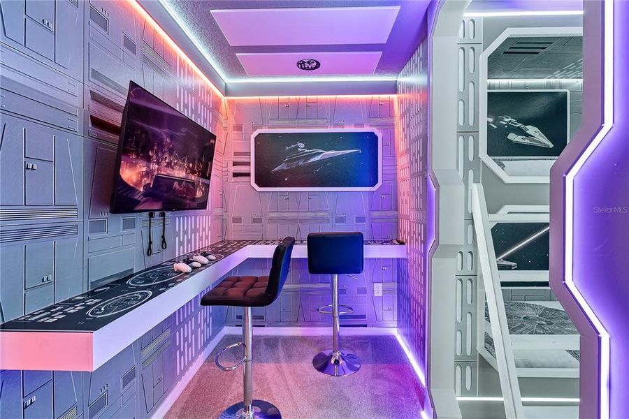 Furnished interior view inside a new home in , Clermont (Image 17). Furnished interior view inside a new home in , Clermont (Image 17).