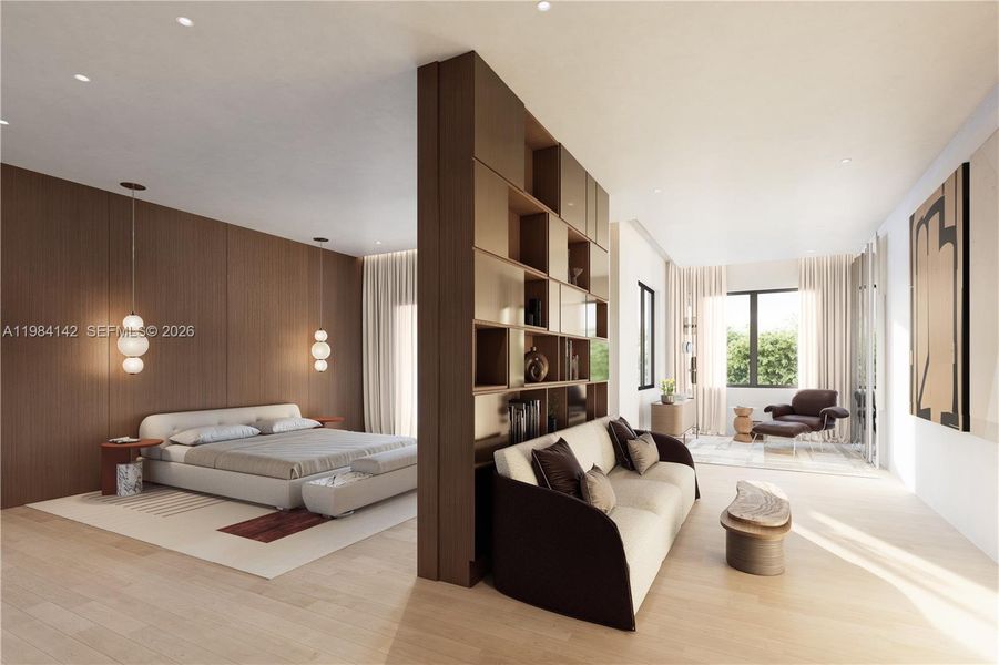 Furnished interior view inside a new home in , Pinecrest (Image 6).