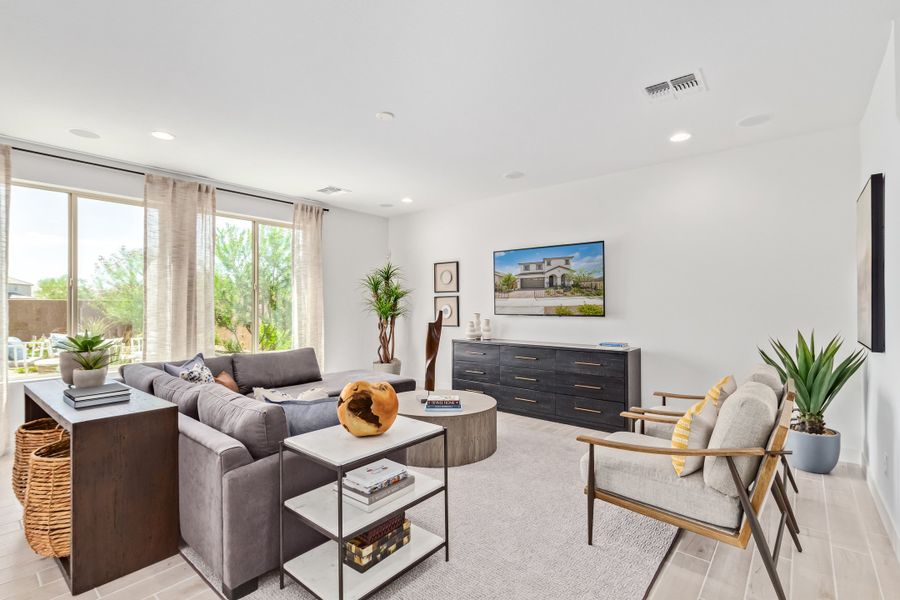 Furnished interior view inside a new home in Rancho Mercado, Surprise (Image 13).
