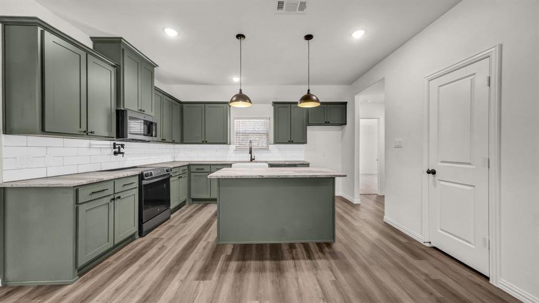 Furnished interior view inside a new home in , Poolville (Image 14).