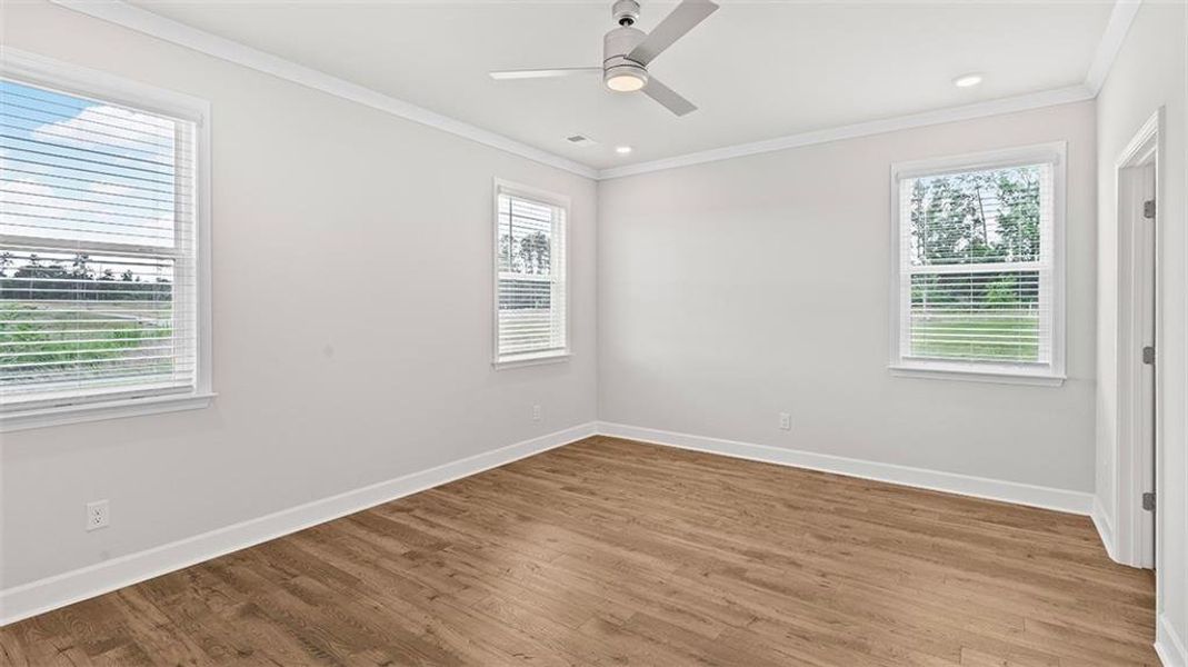 Spacious, unfurnished interior of a new home in Evergreen Crossing, Locust Grove (Image 22).