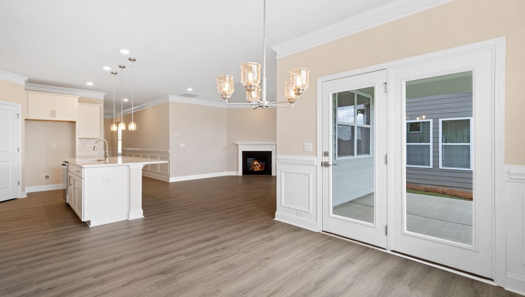 Representative furnished interior of a home built from the Bristol by D.R. Horton in The Villas at Pine Valley, Boiling Springs (Image 11).