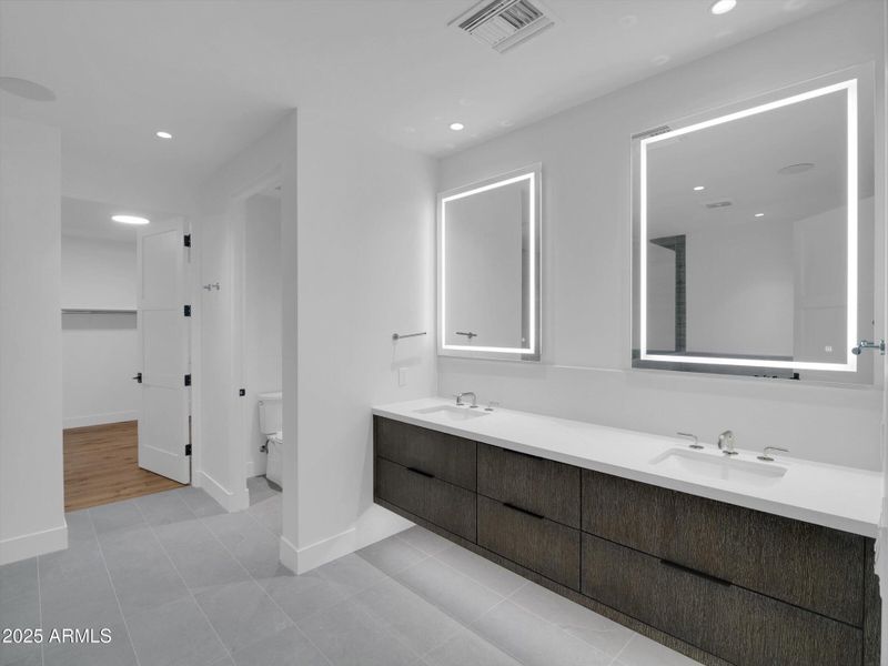 Primary dual Vanities