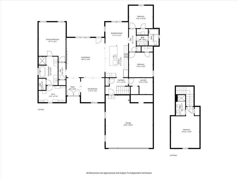 2D floor plan layout of this home in , Gainesville, GA (Image 5).