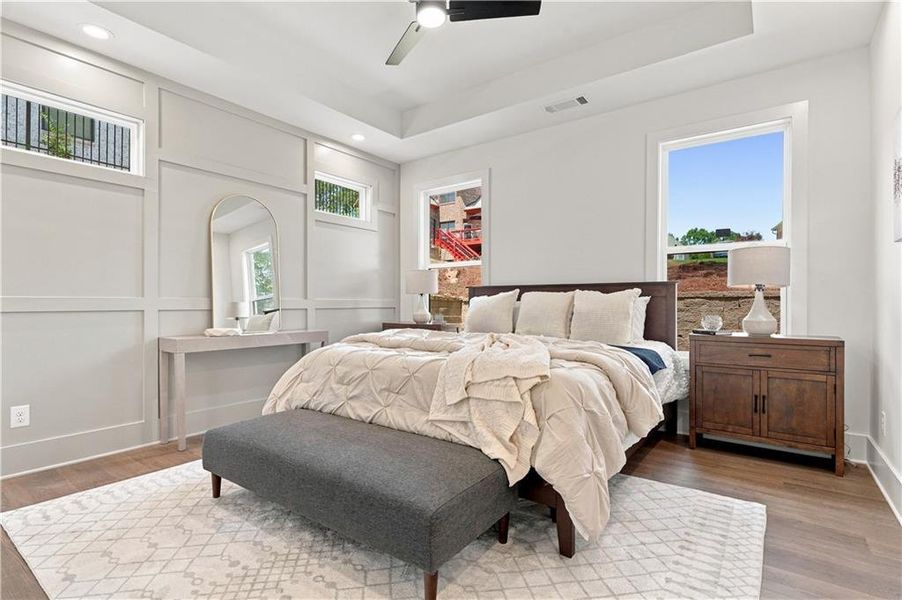 Furnished interior view inside a new home in , Fairburn (Image 9).