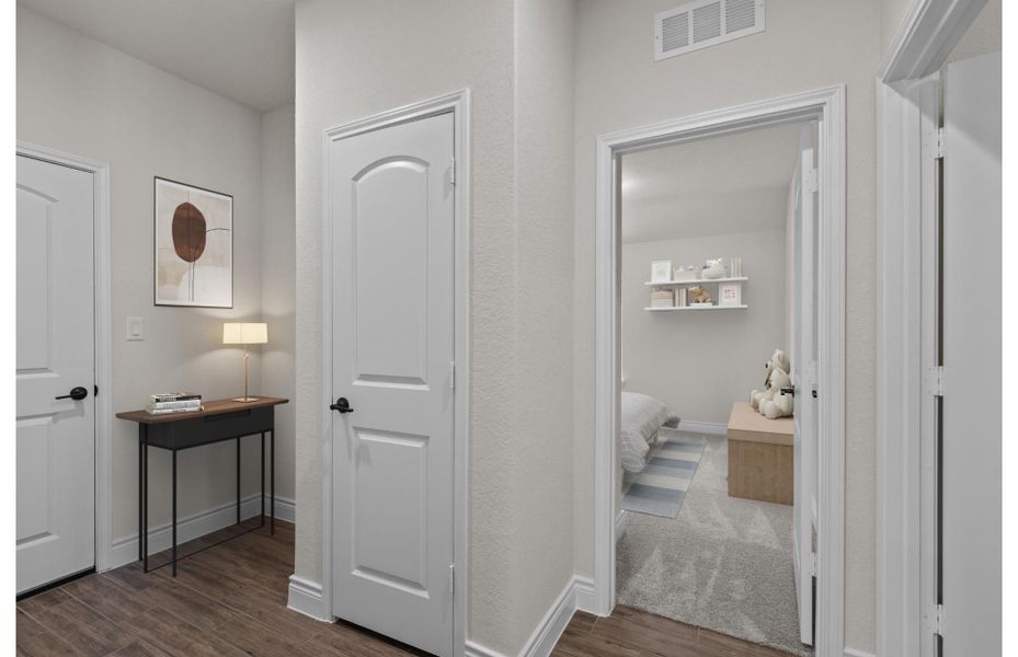 Representative furnished interior of a home built from the McKinney by Pulte Homes in Davis Ranch, San Antonio (Image 7).