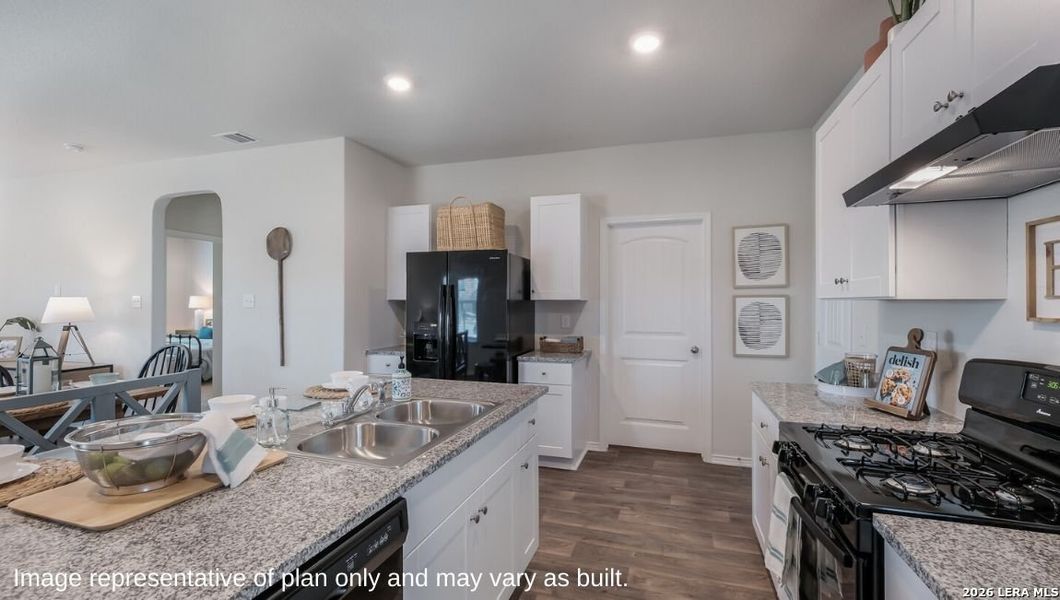 Furnished interior view inside a new home in Blue Ridge Ranch, San Antonio (Image 22).