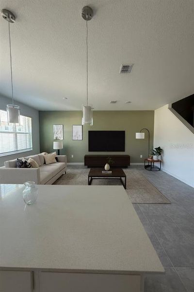 Furnished interior view inside a new home in , Davenport (Image 9).