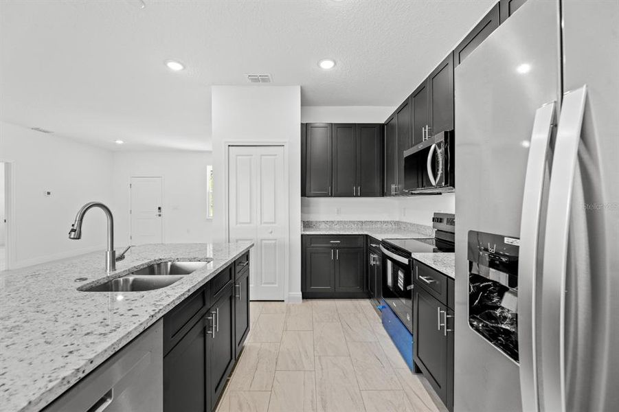 Furnished interior view inside a new home in , Citrus Springs (Image 17).