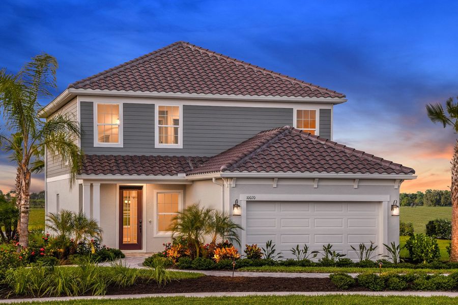 Representative exterior photo of a completed home built from the Honor by Neal Communities in Grand Park, Sarasota, FL (Image 20).