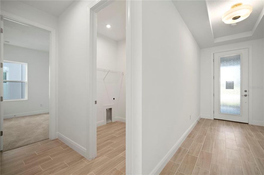 Spacious, unfurnished interior of a new home in Fieldstone, Plant City (Image 12). Spacious, unfurnished interior of a new home in Fieldstone, Plant City (Image 12).