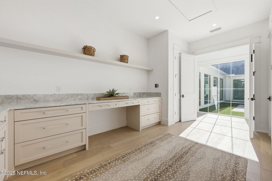 Furnished interior view inside a new home in , Ponte Vedra (Image 66).