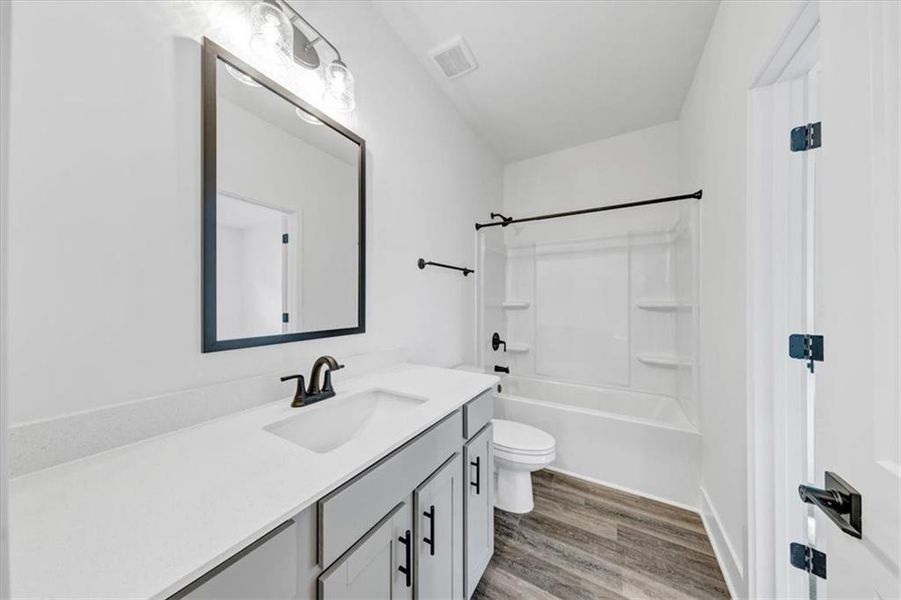 Furnished interior view inside a new home in Tuscany Hills, Douglasville (Image 12).