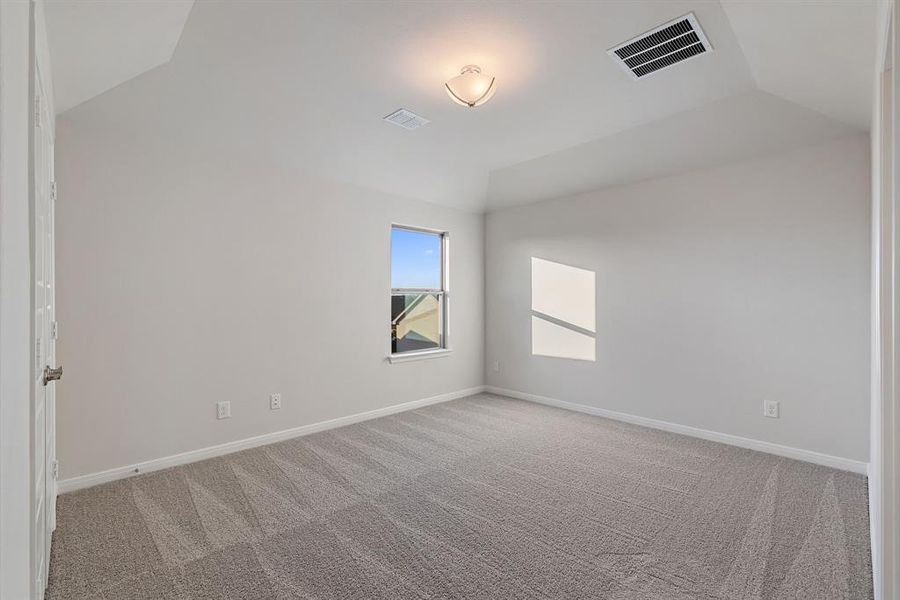 Our 3206 floor plan offers several nicely sized secondary bedrooms.