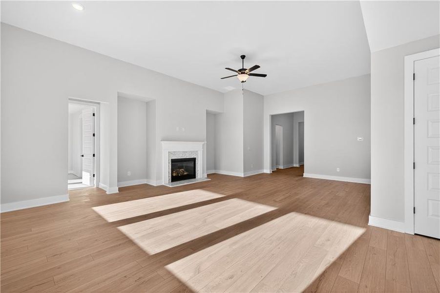 Spacious, unfurnished interior of a new home in The Manor at Gainesville Township, Gainesville (Image 31).