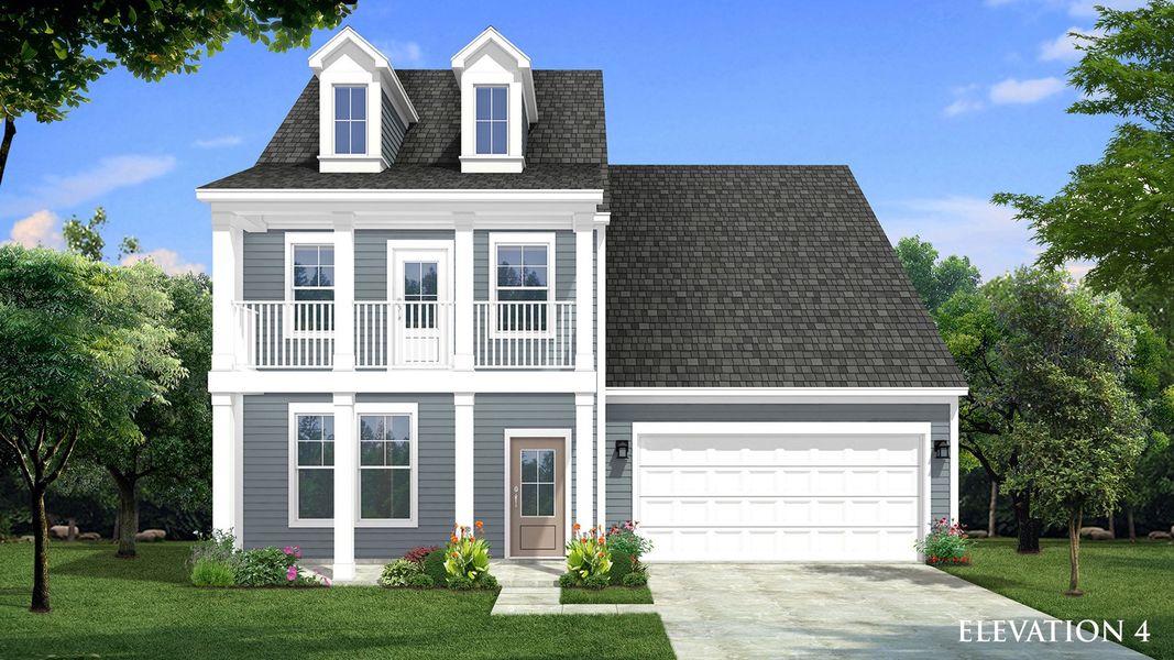 Jordan design at Lakeside Glen by premier builder, DRB Homes, York, SC.