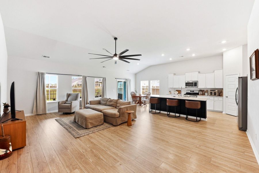 Furnished interior view inside a new home in , Summerville (Image 40).