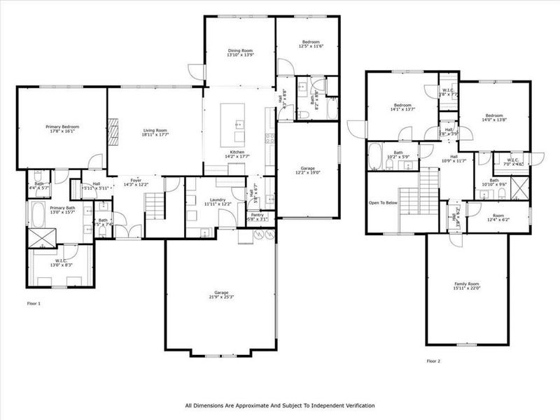 2D floor plan layout of this home in , Hoschton, GA (Image 5). 2D floor plan layout of this home in , Hoschton, GA (Image 5).