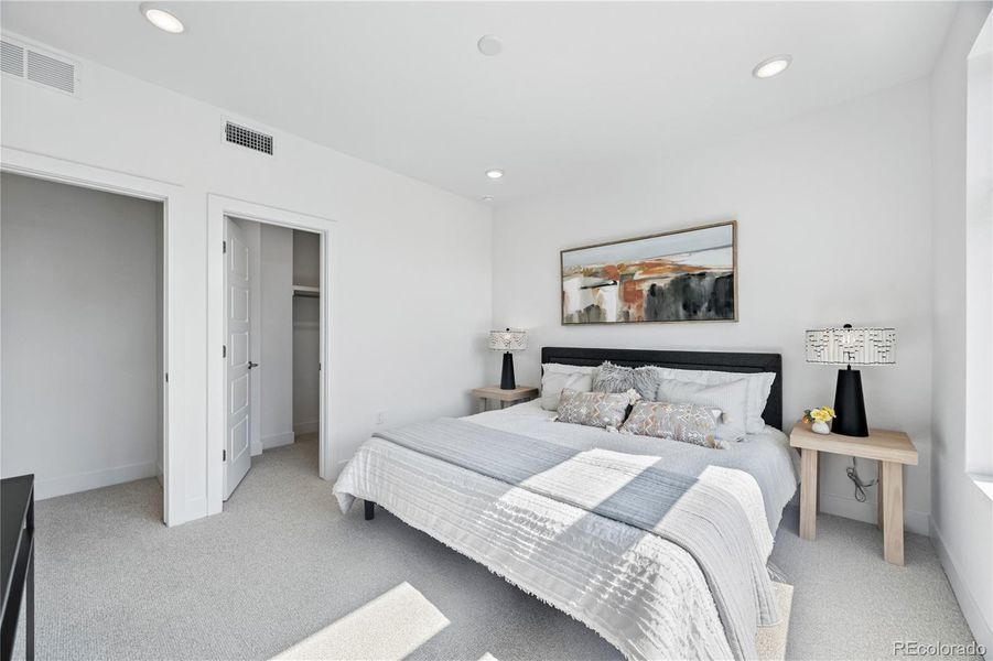 Furnished interior view inside a new home in , Denver (Image 15). Furnished interior view inside a new home in , Denver (Image 15).