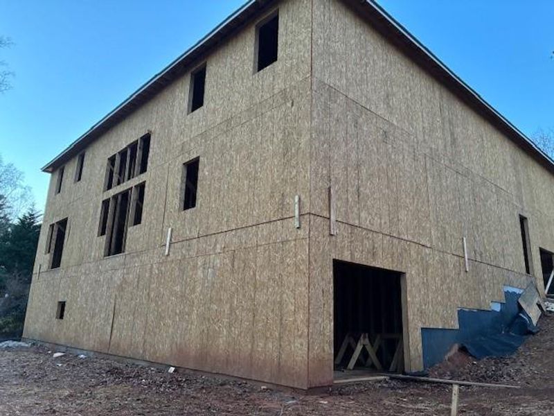 In-progress construction of a new home in , Marietta, GA (Image 7).