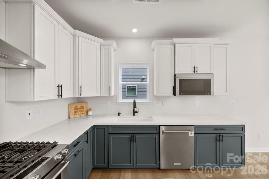 Furnished interior view inside a new home in , Charlotte (Image 13). Furnished interior view inside a new home in , Charlotte (Image 13).
