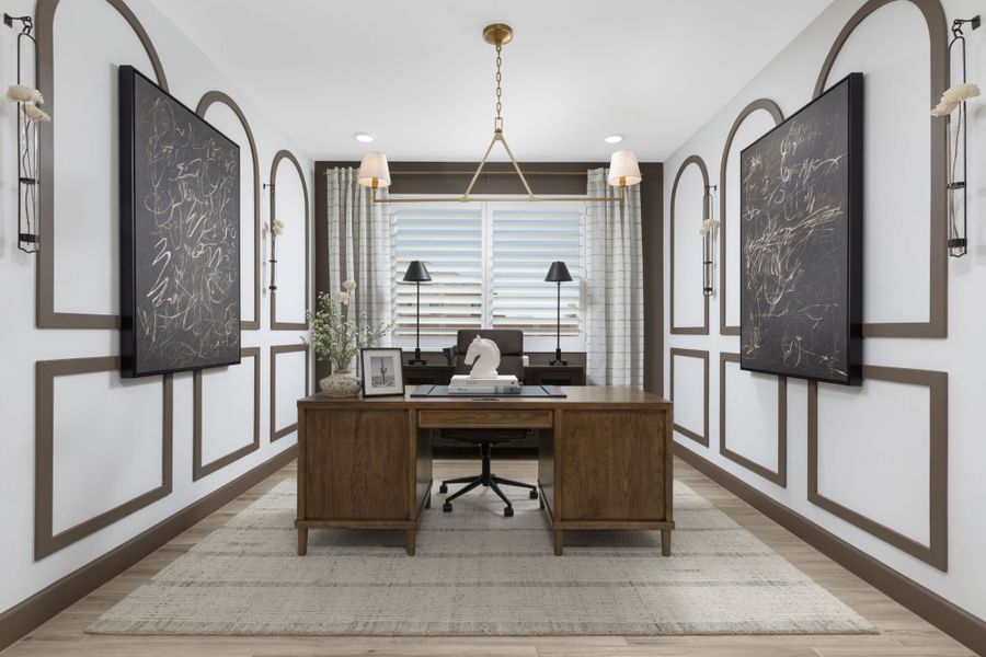 Representative furnished interior of a home built from the Crimson by Mattamy Homes in Covena Pointe, Tucson (Image 12).