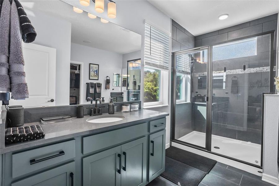 Furnished interior view inside a new home in , Sanford (Image 36).