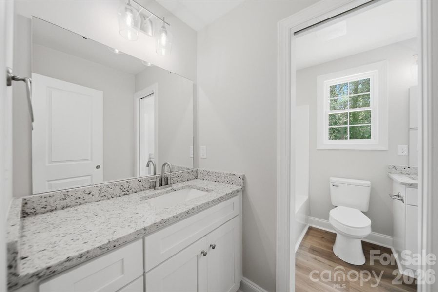 Furnished interior view inside a new home in , Hickory (Image 13).