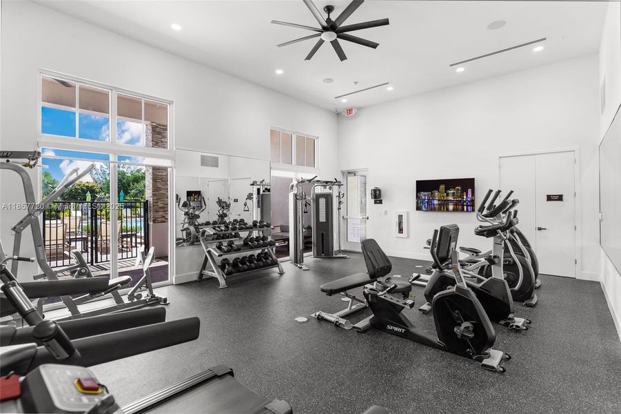 Furnished interior view inside a new home in , Miami (Image 5).