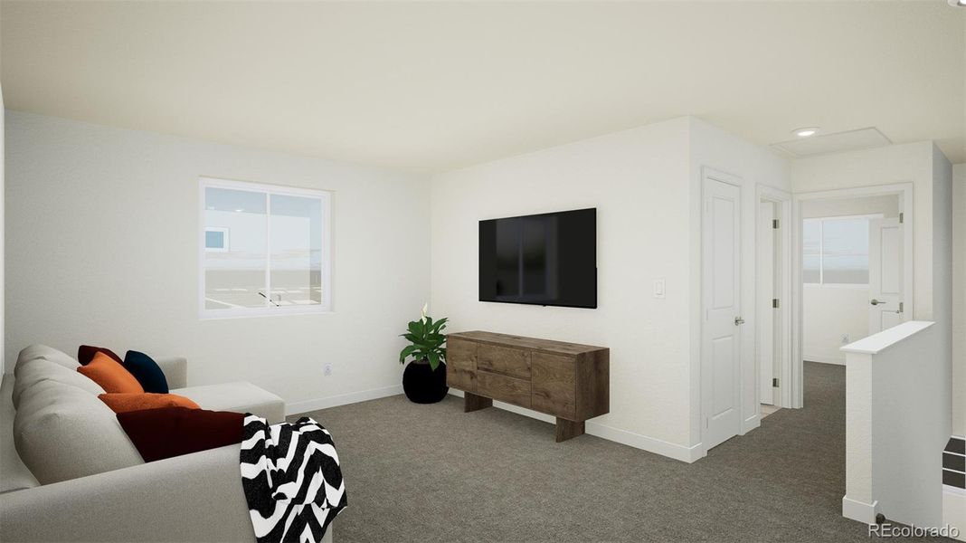 Furnished interior view inside a new home in , Aurora (Image 5).
