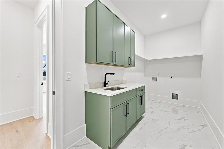 Furnished interior view inside a new home in , Buford (Image 42).
