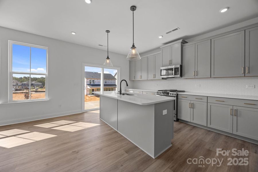 Furnished interior view inside a new home in Lakeside Glen, York (Image 31).