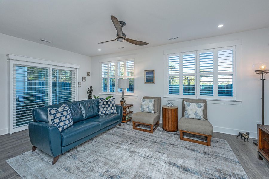 Furnished interior view inside a new home in Hayes Park, Johns Island (Image 7).