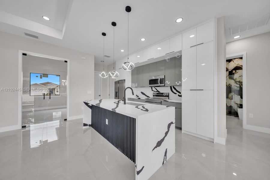 Furnished interior view inside a new home in , Lehigh Acres (Image 10).