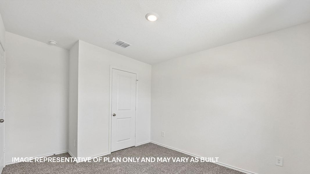 Representative unfurnished interior of a home built from the The Lyndon by D.R. Horton in Valverde, Bastrop (Image 29).