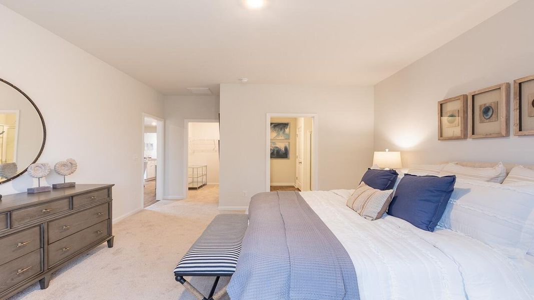 Furnished interior view inside a new home in Pine Hills at Cane Bay, Summerville (Image 14).