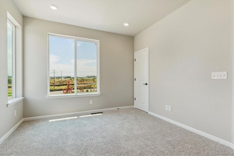 Spacious, unfurnished interior of a new home in , Castle Pines (Image 11). Spacious, unfurnished interior of a new home in , Castle Pines (Image 11).